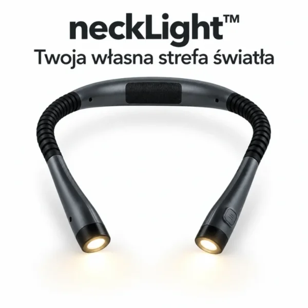 neckLight™ Światło dla Ciebie. Spokój dla innych.
